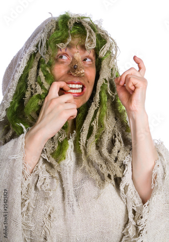 Photo: Cheerful witch Cheerful witch
