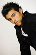Handsome male with trendy fashion look