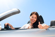 Frau im Auto Frau im Auto
