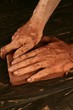 pottery craftmanship potter hands work clay pottery craftmanship potter hands work clay