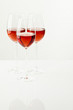 glasses of red wine
