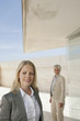 spain, mallorca, two businesswomen