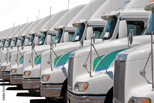 Photo: Semi Truck Fleet Semi Truck Fleet
