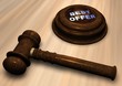 Gavel with BEST OFFER