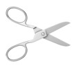 scissors open