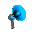 blue megaphone