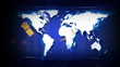 WORLD MAP and CRYSTALS