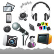Film and Media Icons and Elements
