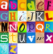alphabet multicolore alphabet multicolore