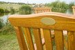 Wooden chair seat detail Wooden chair seat detail