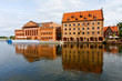 Architecture in the harbor of Gdansk Architecture in the harbor of Gdansk