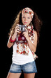 Fashion young woman Fashion young woman