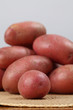 Red organic potatoes