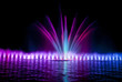 Fountain at night