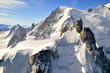 mont blanc aiguille du midi