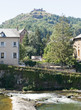 The Castle in the Village of Espalion in Southern France