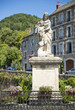 Monument at Estaing Village in Southern France
