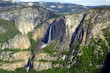 Upper and Lower Yosemite Falls. Yosemite NP, California