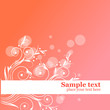 Abstract floral pink background Abstract floral pink background