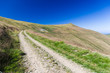 Mountain road in Ossogovo mountain near Kyustendil, Bulgaria Mountain road in Ossogovo mountain near Kyustendil, Bulgaria