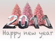 Fondo con motivos navideños, año 2011 Fondo con motivos navideños, año 2011