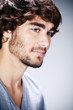 homme caucasien / européen portrait