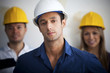 Architects at a construction site