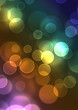 colorful bokeh