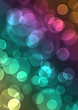 colorful bokeh