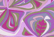 Abstrait floral rétro. Abstrait floral rétro.