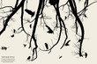 tree and bird