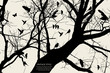 tree and bird