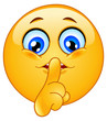 Hush emoticon