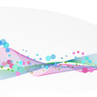 Waveform dots abstract Waveform dots abstract
