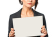 Girl with a sheet of paper in her hand Girl with a sheet of paper in her hand