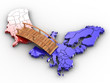 Bridge between europe and usa