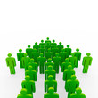 Conceptual image of teamwork