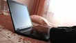 Using Laptop in Business Hotel
