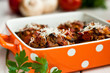Stuffed mushrooms sprinkled with parmesan Stuffed mushrooms sprinkled with parmesan