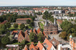 Blick auf das Holstentor von Lübeck