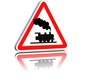 panneau attention train 2