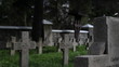 Cemetery, between crosses zoom out