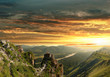 Sunset in the Altai Mountains Sunset in the Altai Mountains