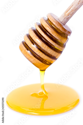 Miel et cuillère à miel Miel et cuillère à miel
