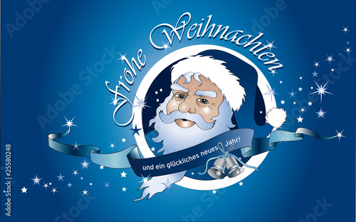 blauer weihnachtsmann blauer weihnachtsmann