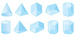 Vektor: Set of vector shapes Set of vector shapes