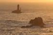 coucher de soleil sur la pointe du raz