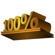 symbole 100%