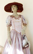 Female mannequin in period dress Female mannequin in period dress