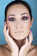 Photo: Beautiful young woman. Beautiful young woman.